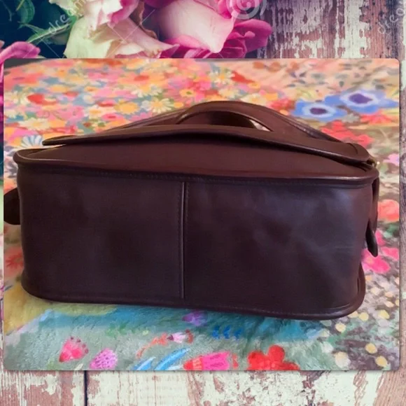 COACH VINTAGE PATRICIA’S LEGACY BROWN CROSSBODY BAG 9951 - Picture 8 of 17